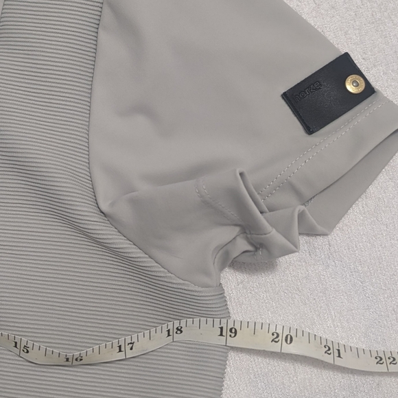 Horze high stretch polo tshirt - Picture 2 of 9